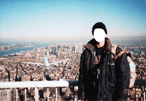 Turist guy on World Trade Center